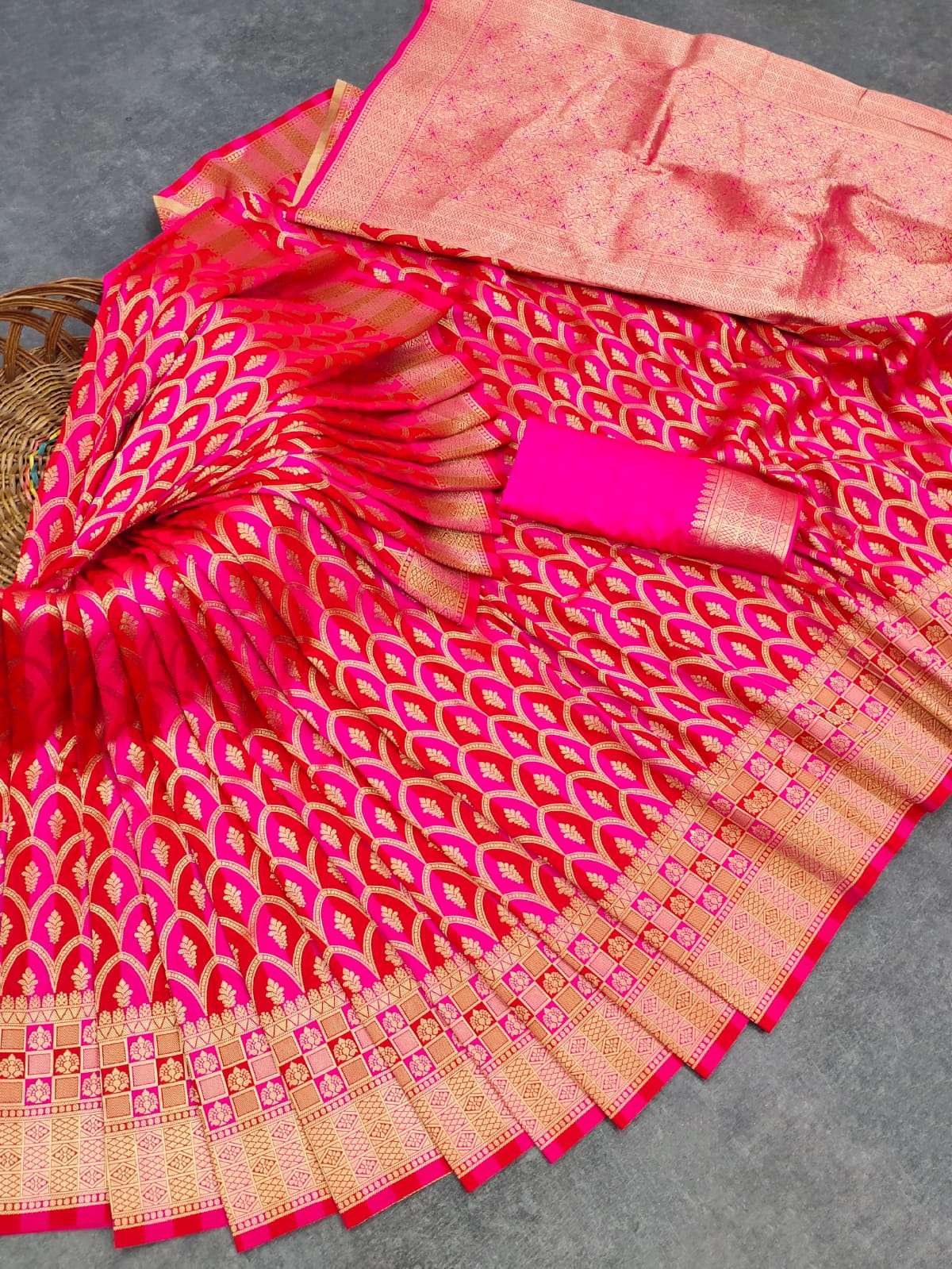 Soft Silk with Gold Zari Weaving Design Saree collection at ...