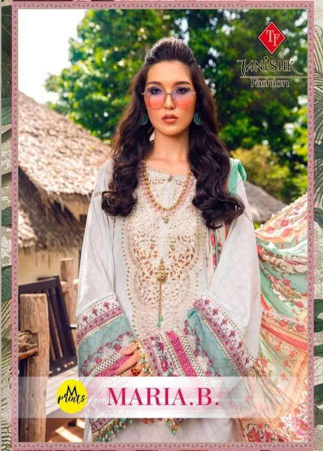 Tanishk Fashion M Print B Cambric with Embroidery Work Pakis...