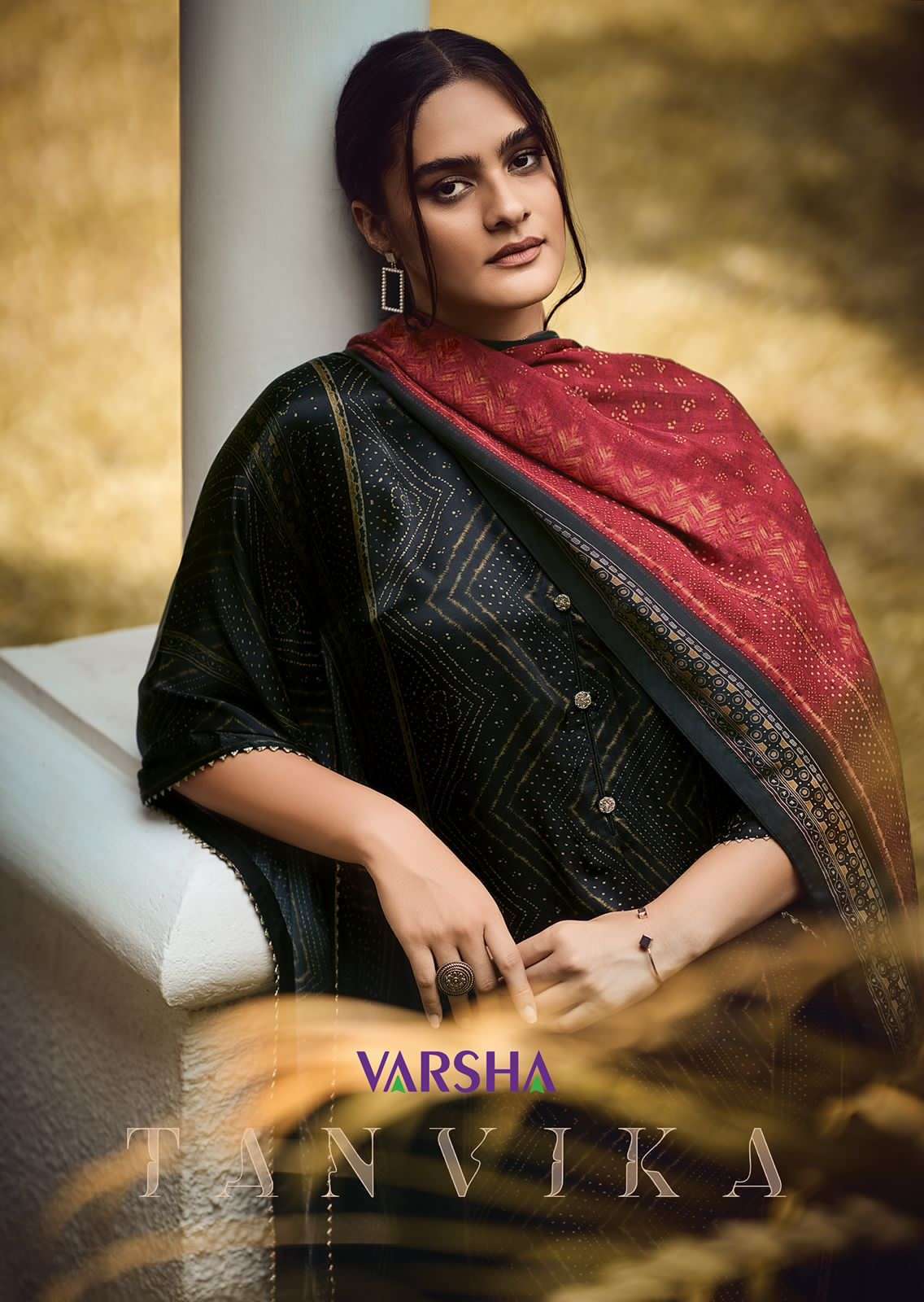 Varsha Fashion Tanvika Woven Silk With digital Print Salwar ...