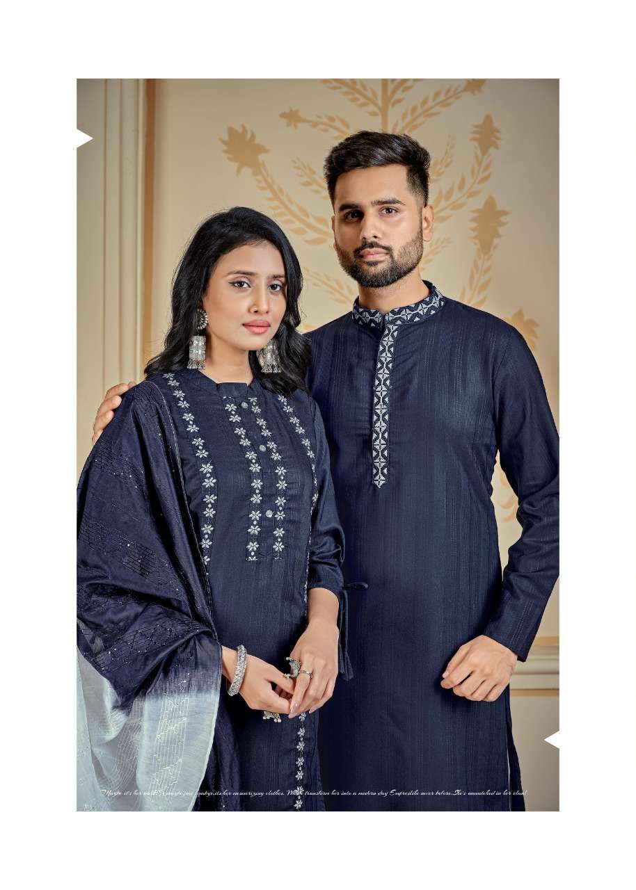 Banwery Fashion Couple Goals fancy couple kurti collection a...