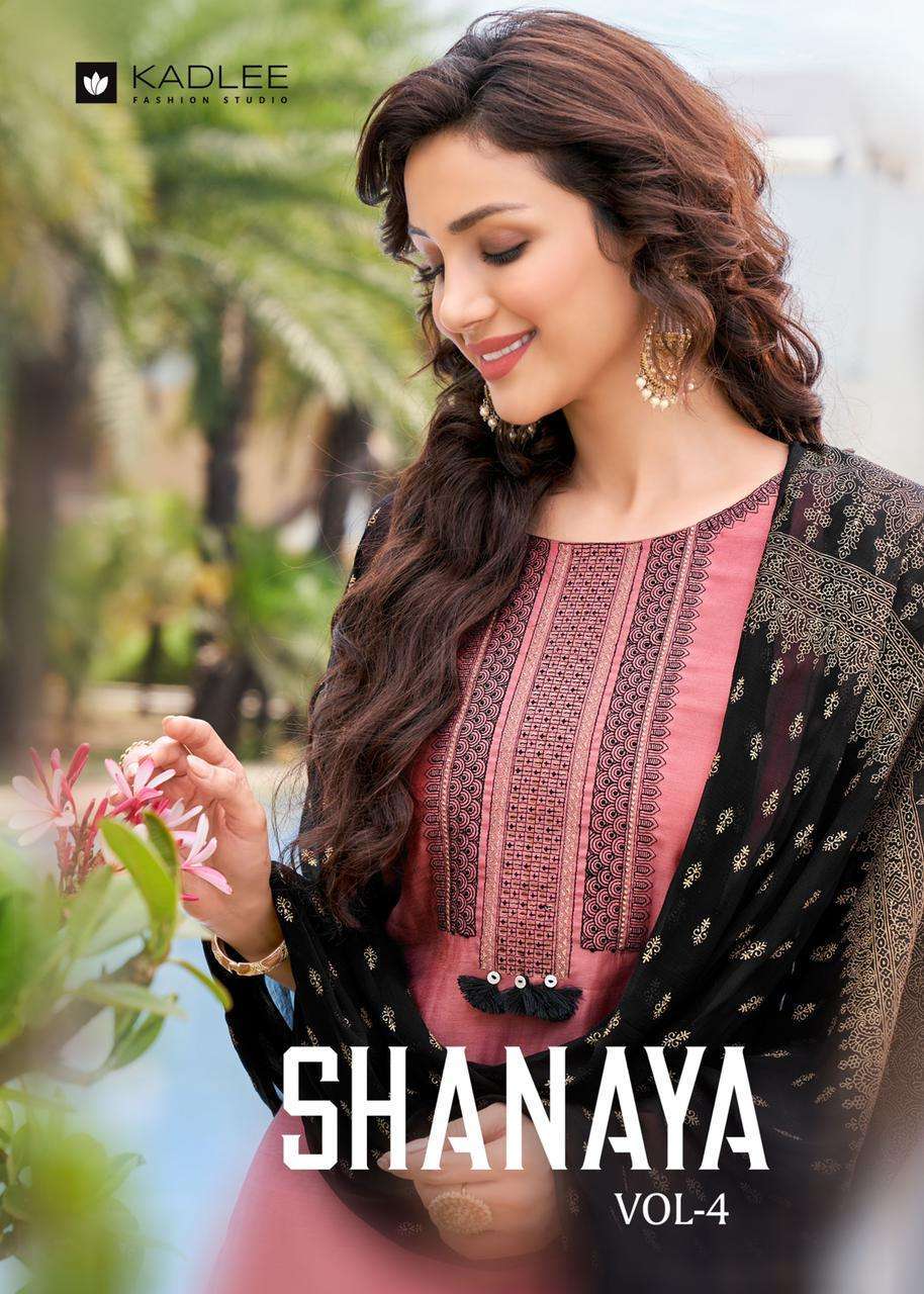 Kadlee Shanaya Vol 4 Fancy Viscose With hand Work Readymade ...