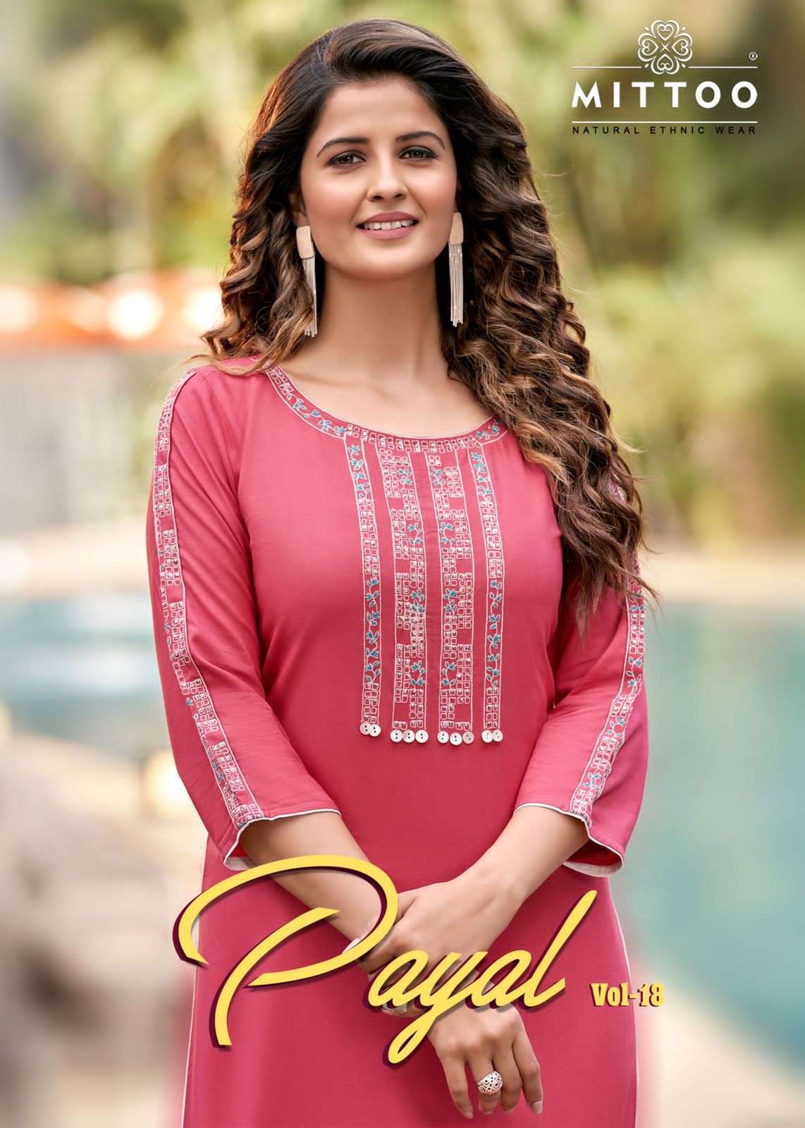 Mittoo Payal vol 18 Rayon With Embroidery work & Hand work K...