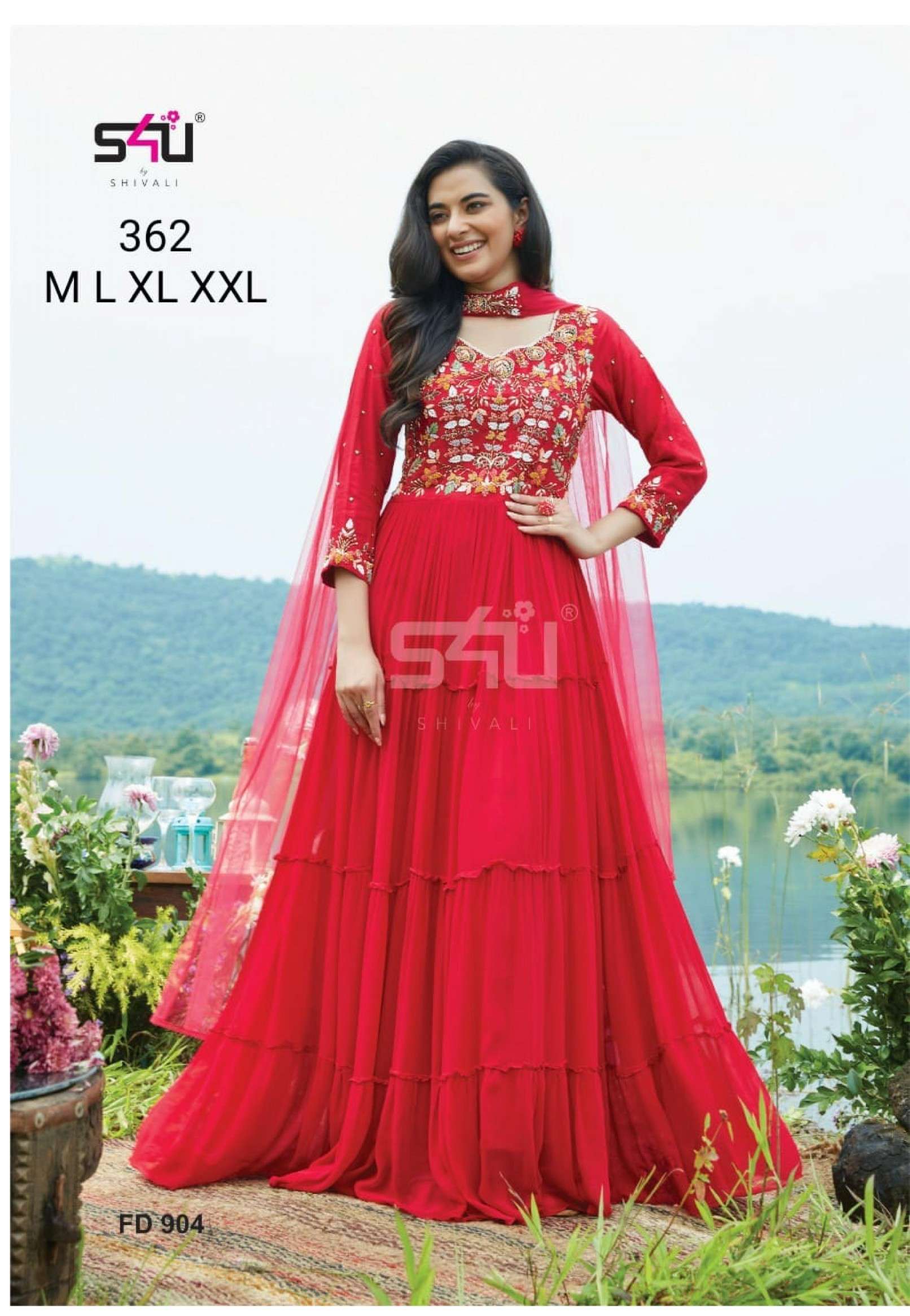 S4u 362 Fancy Readymade Suits collection at best rate