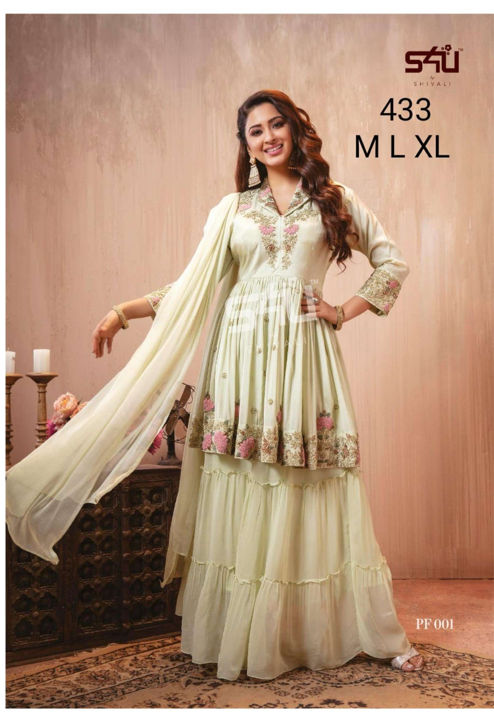 S4u 433 Fancy Readymade suits collection at best rate