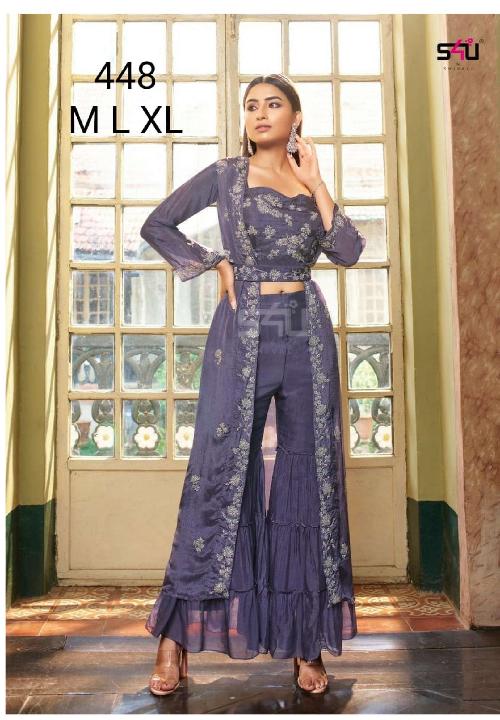 S4u 448 Fancy Readymade suits collection at best rate