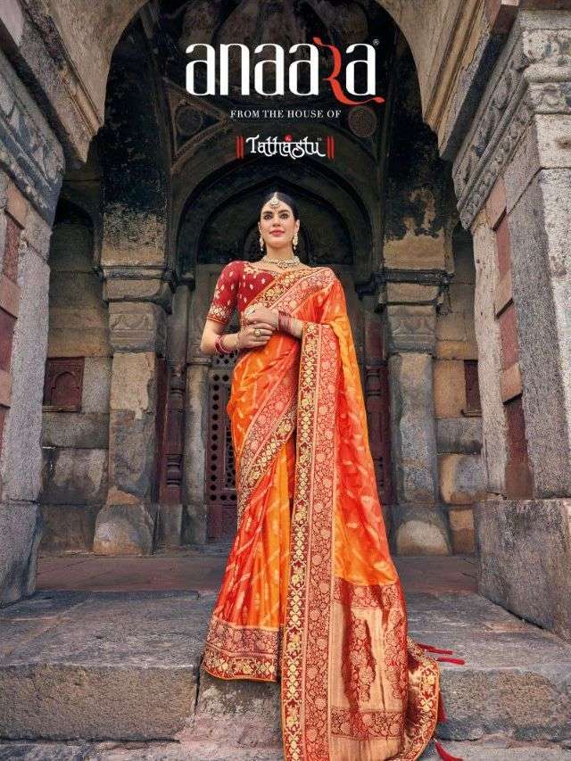 Tathastu Anaara 5301 & 5312 Silk with Rich Pallu Designer We...