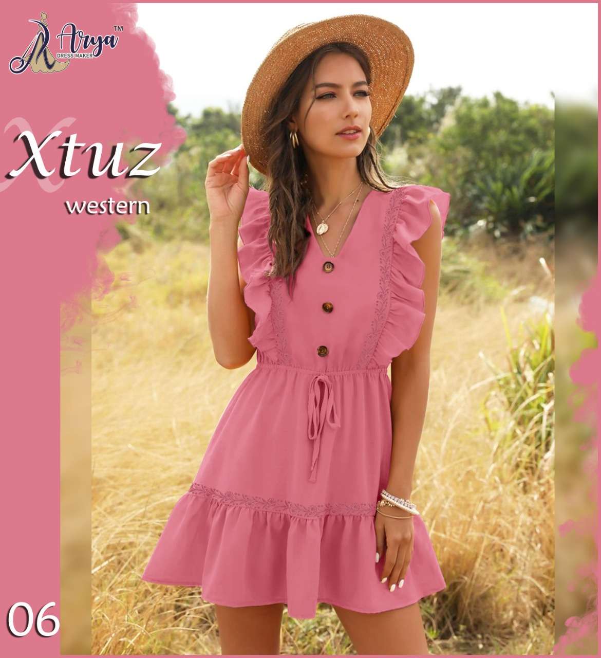 XTUZ LATEST WESTERN STYLE KURTIS FOR WOMEN AT WHOLESALE RATE...