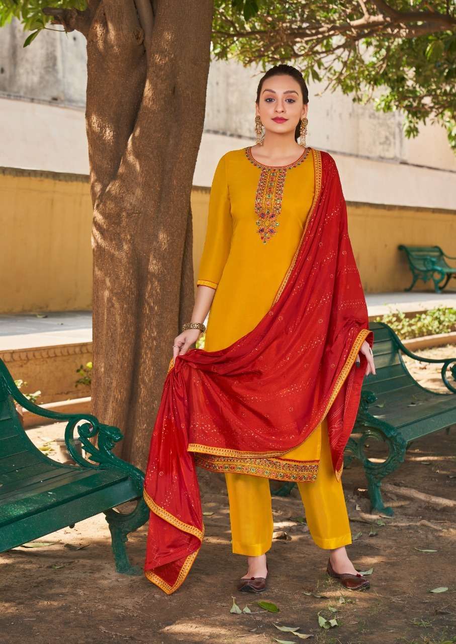 kessi fabrics Four Dots Vaidehi Viscsoe upada silk with fanc...