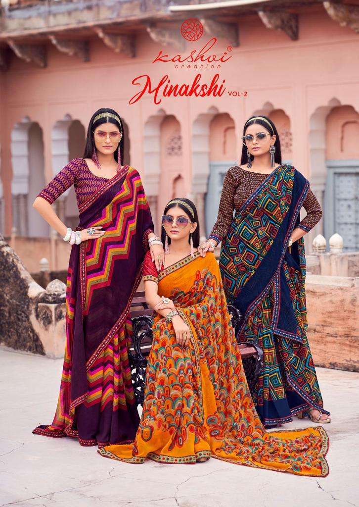 Lt fabrics kashvi Creation Minakshi vol 2 Georgette with Pri...
