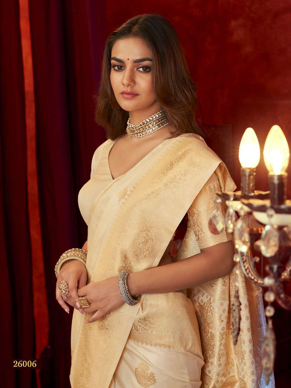 Rajpath Alekh Silk With fancy Design Wedding Wear Saree coll...