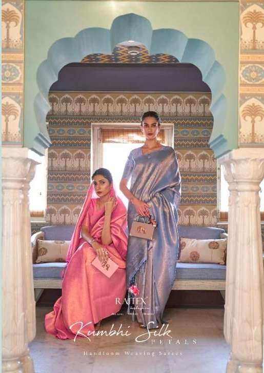 Rajtex Kumbhi silk Petals Handloom Weaving Silk traditional ...