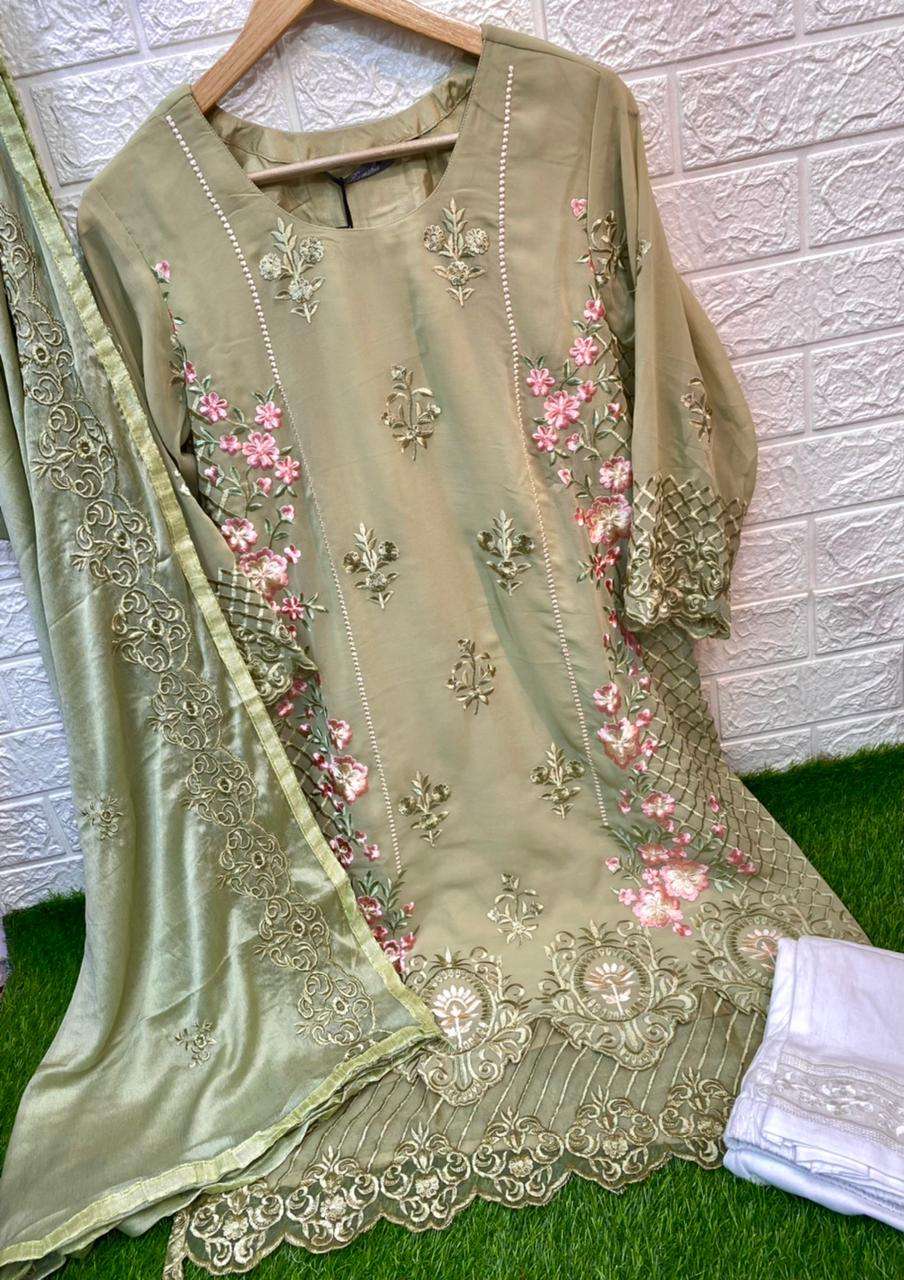 Ramsha Fashion R 1002 Georgette with Fancy Readymade Pakista...