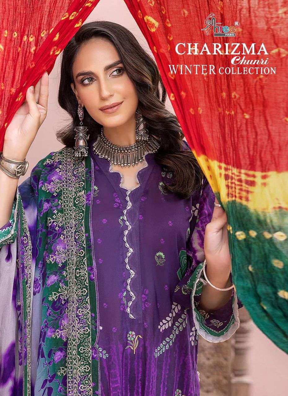 Shree Fabs Charizma Shunri Pashmina With fancy Winter Wear S...