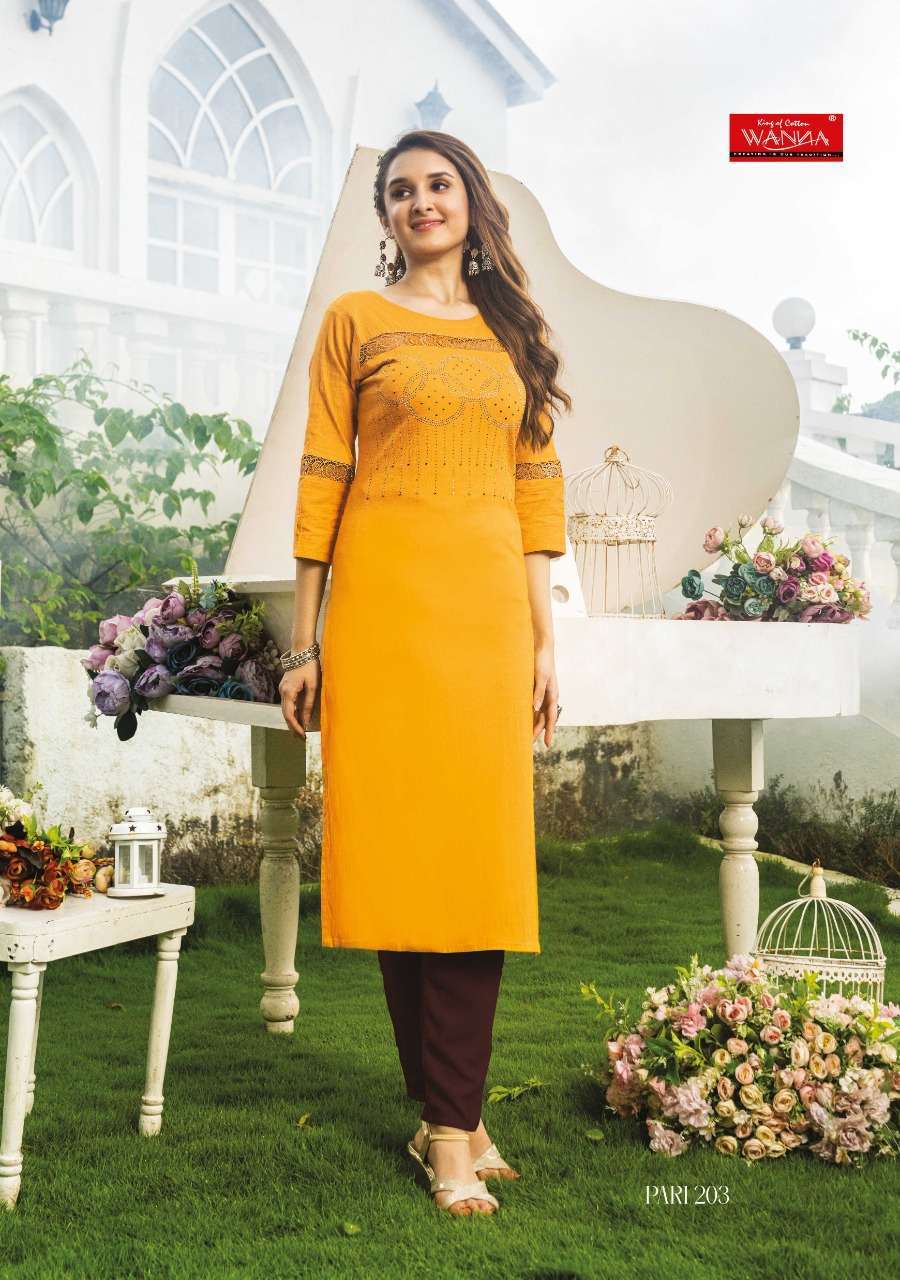 Wanna pari vol 2 Lycra With fancy Kurti collection at wholes...