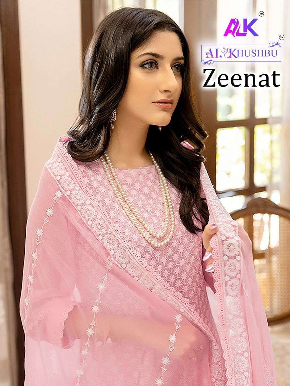 Al Khushbu Zeenat vol 1 Georgette with Heavy Embroidery work...