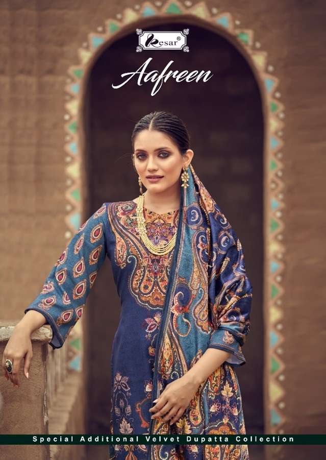 Kesar Aafreen Heavy Pashmina digital print Pakisatni suits c...