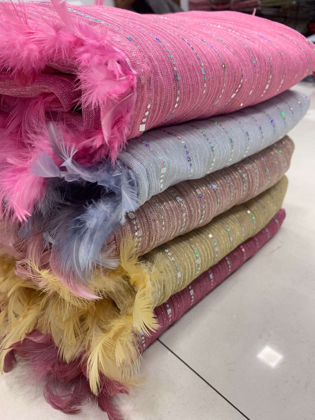 Lycra with fancy Border saree collection at wholesale rate