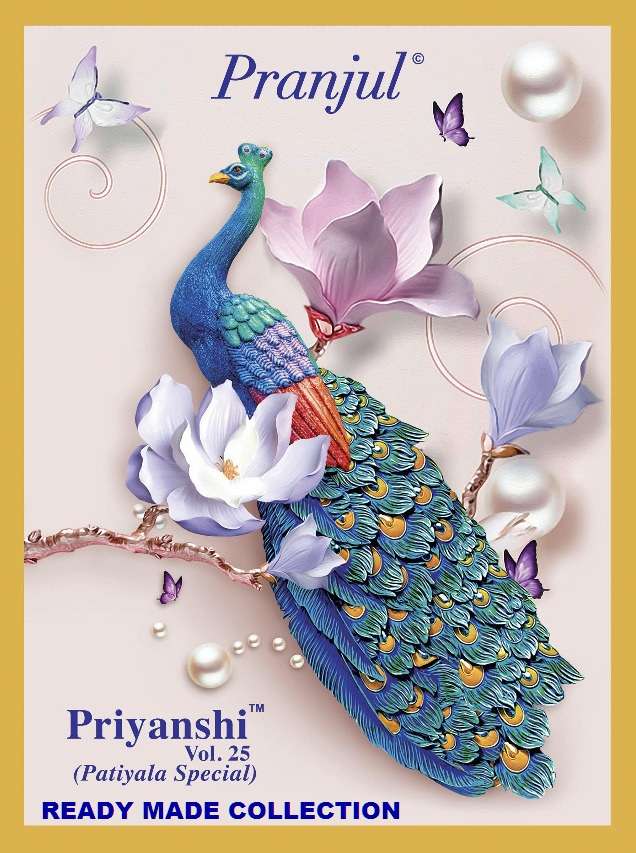 Pranjul Fashion Priyana Vol 25 Cotton with Printed Readymade...