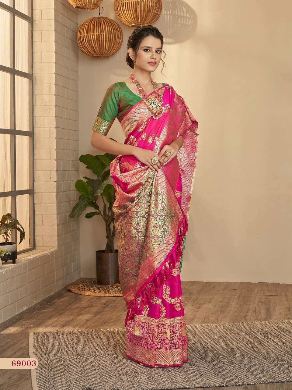 Rajpath Amravati soft silk with fancy Wedding wear saree col...