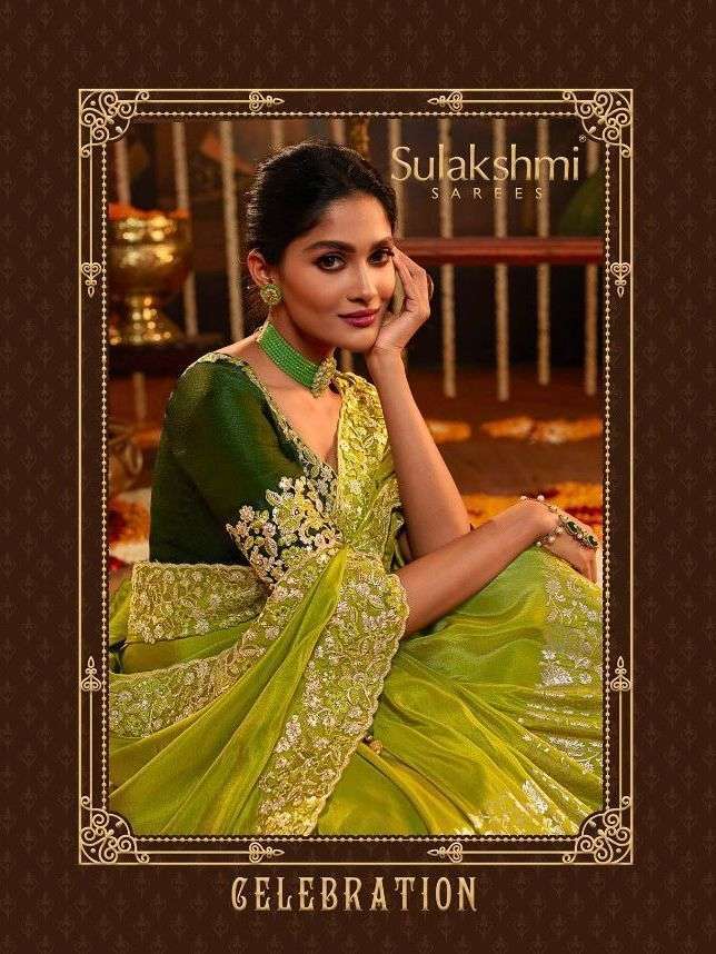 Sulakshmi Fashion Celebration Dola Silk With Rich Look Embro...