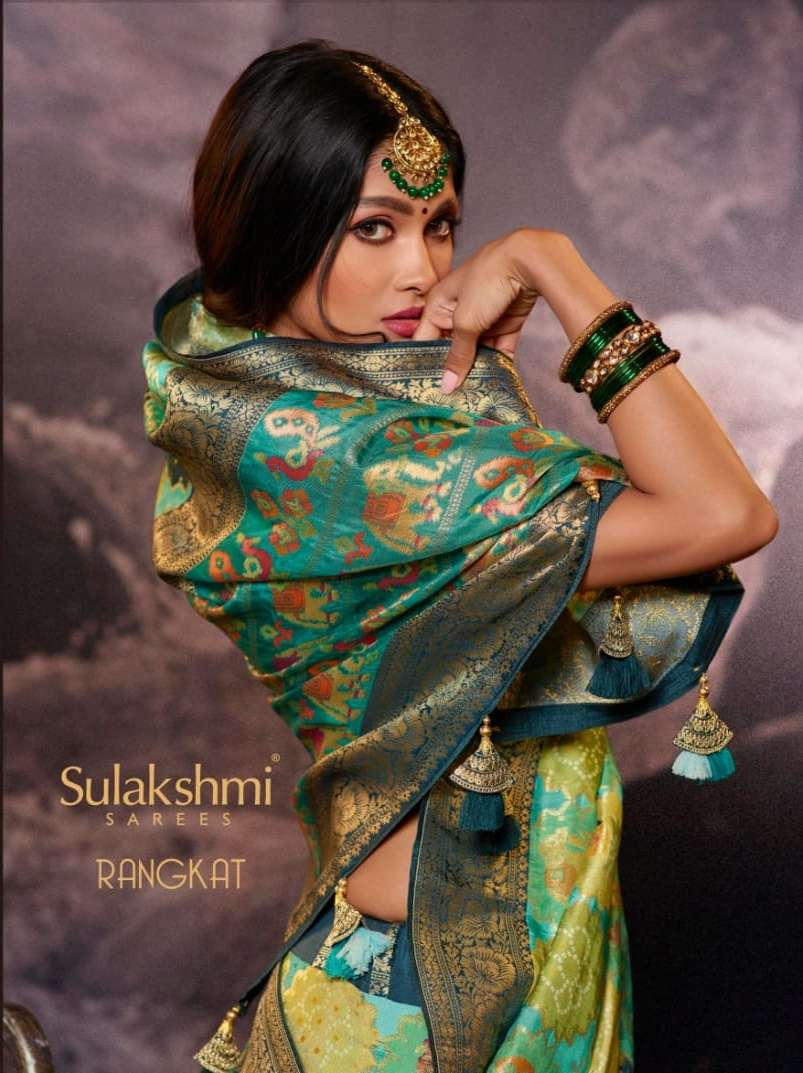 Sulakshmi Ranghat Viscose Silk with fancy Designer Wedding W...