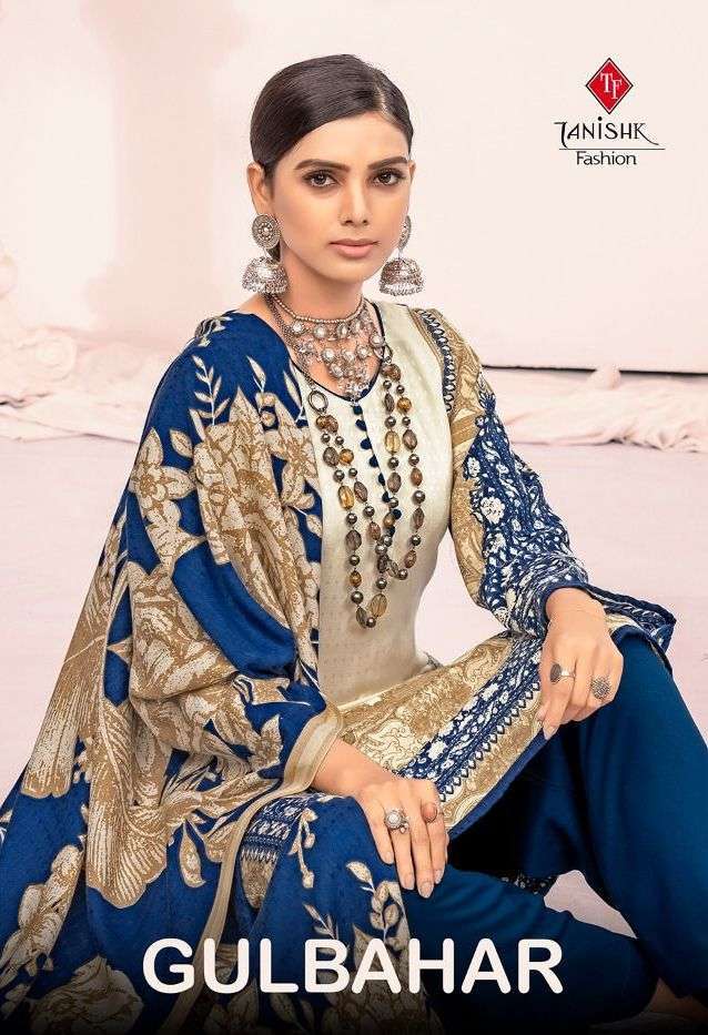 Tanishk Fashion Gulbahar Pashmina silk with printed Winter w...