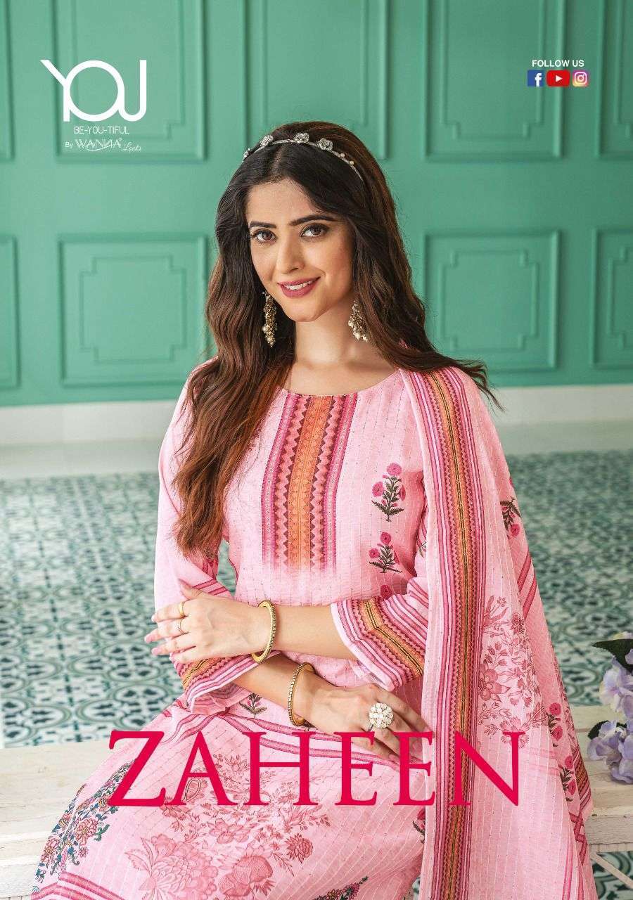 Wanna Zaheen Chanderi silk with fancy Readymade suits collec...