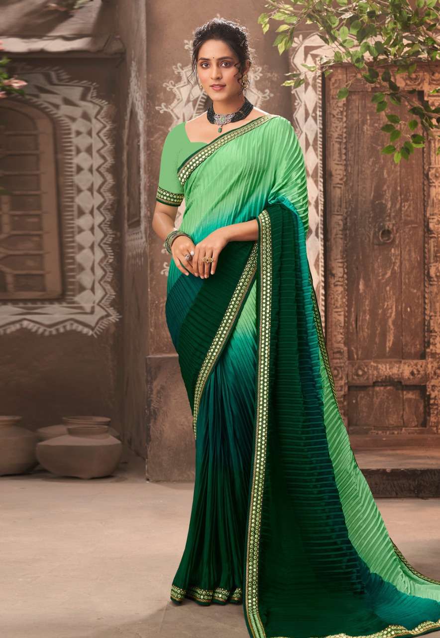 CRUSH VOL 1 LATEST GEORGETTE CRUSH FABRIC SAREES COLLECTION ...