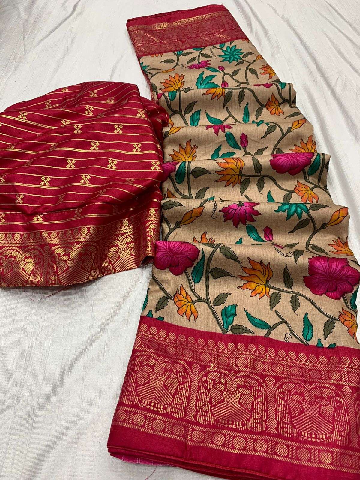 FESTIVE DOLA NEW LAUNCH DOLA SILK SAREES AT AWESOME RATES AN...