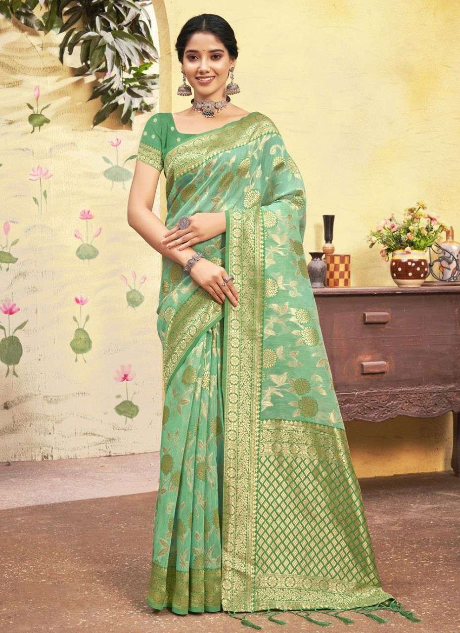 KAMINI COTTON SAREES NEW COLLECTION OF SAREES IN COTTON FABR...