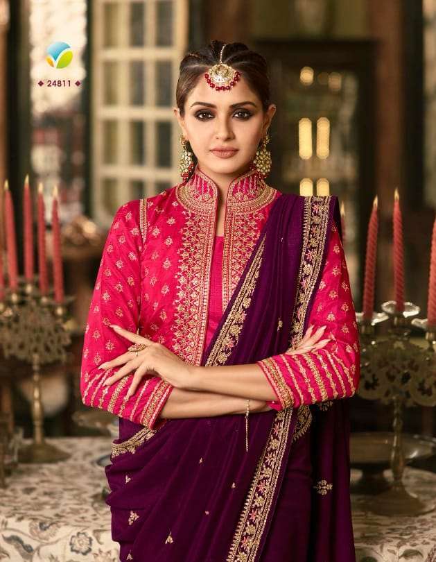 LATEST VINAY SAREES PARTY WEAR COLLECTION AT WHOLESALE RATES