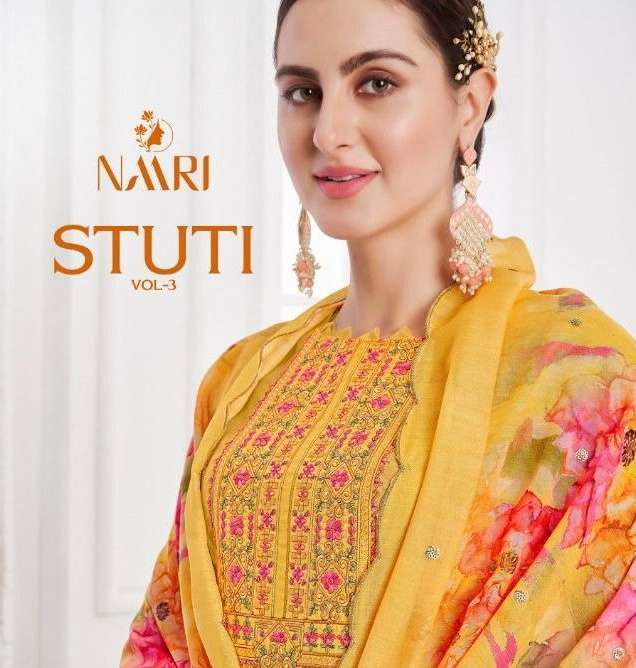 NAARI STUTI VOL 3 SILK SALWAR KAMEEZ AT WHOLESALE RATE