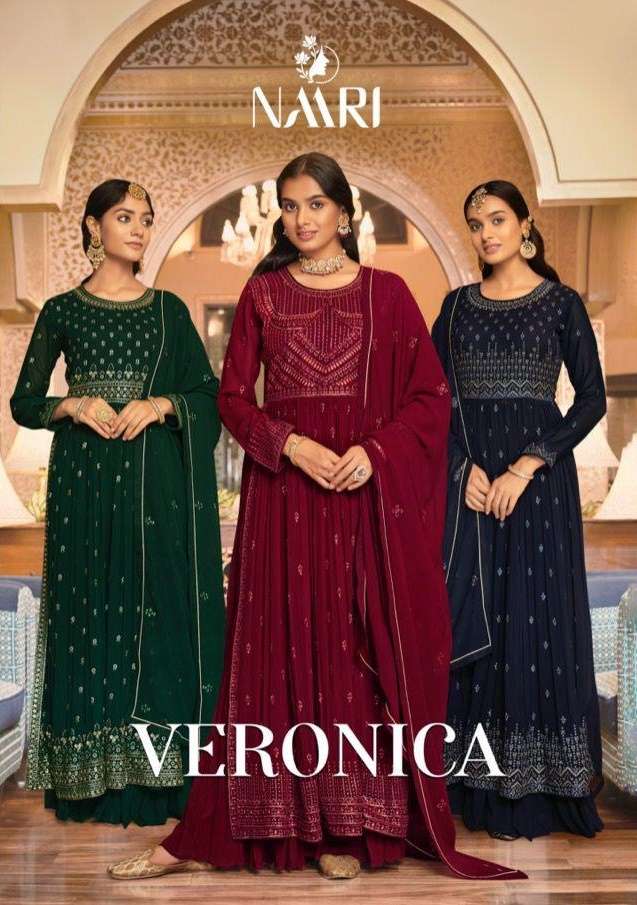 NAARI VERONICA PURE GEORGETTE SALWAR KAMEEZ AT WHOLESALE RAT...