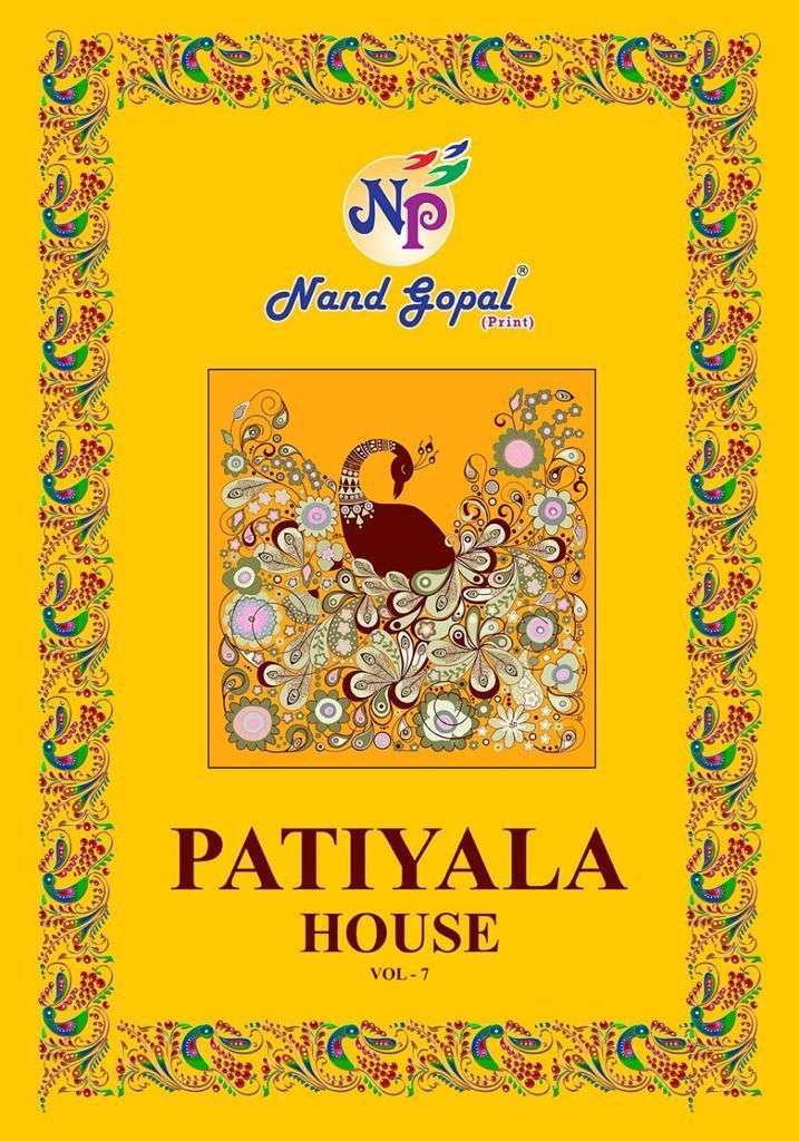 NAND GOPAL PATIYALA HOUSE VOL 7 FANCY COTTON SALWAR KAMEEZ A...