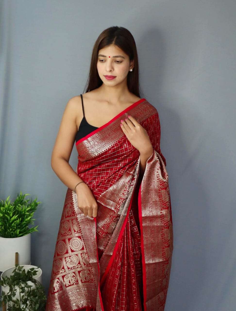 Pure kanjivaram Handloom Pure Silk Silk Sarees with antique ...