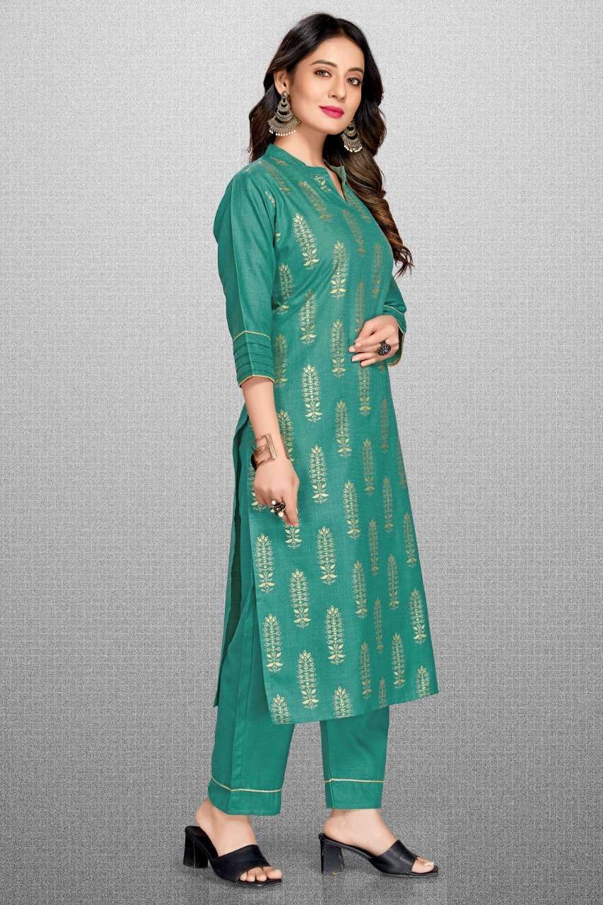 STYLE SAMSARA COTTON BLEND DESIGNER SALWAR KAMEEZ AT WHOLESA...