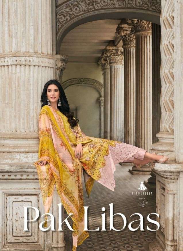 CINDERELLA PAK LIBAS PURE SWISS LAWN COTTON SALWAR SUITS AT ...