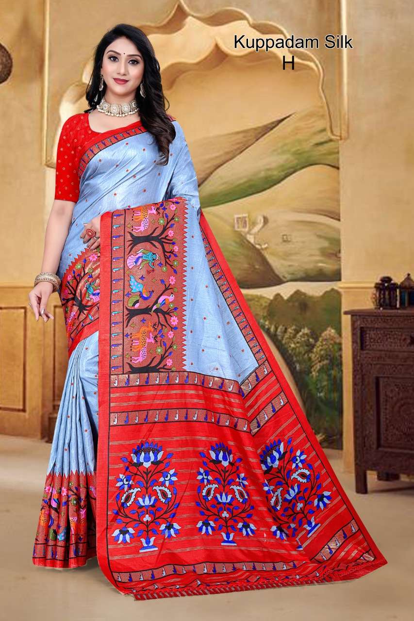 EXCLUSIVE SOFT PAITHANI SILK PRINTED SAREES COLLECTION AT WH...