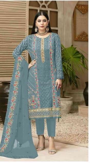 FEPIC ROSEMEEN 5212 GEORGETTE PAKISTANI SUITS AT WHOLESALE P...