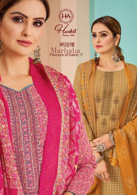 HARSHIT FASHION MARHABA PURE COTTON PRINTED SALWAR SUITS AT ...