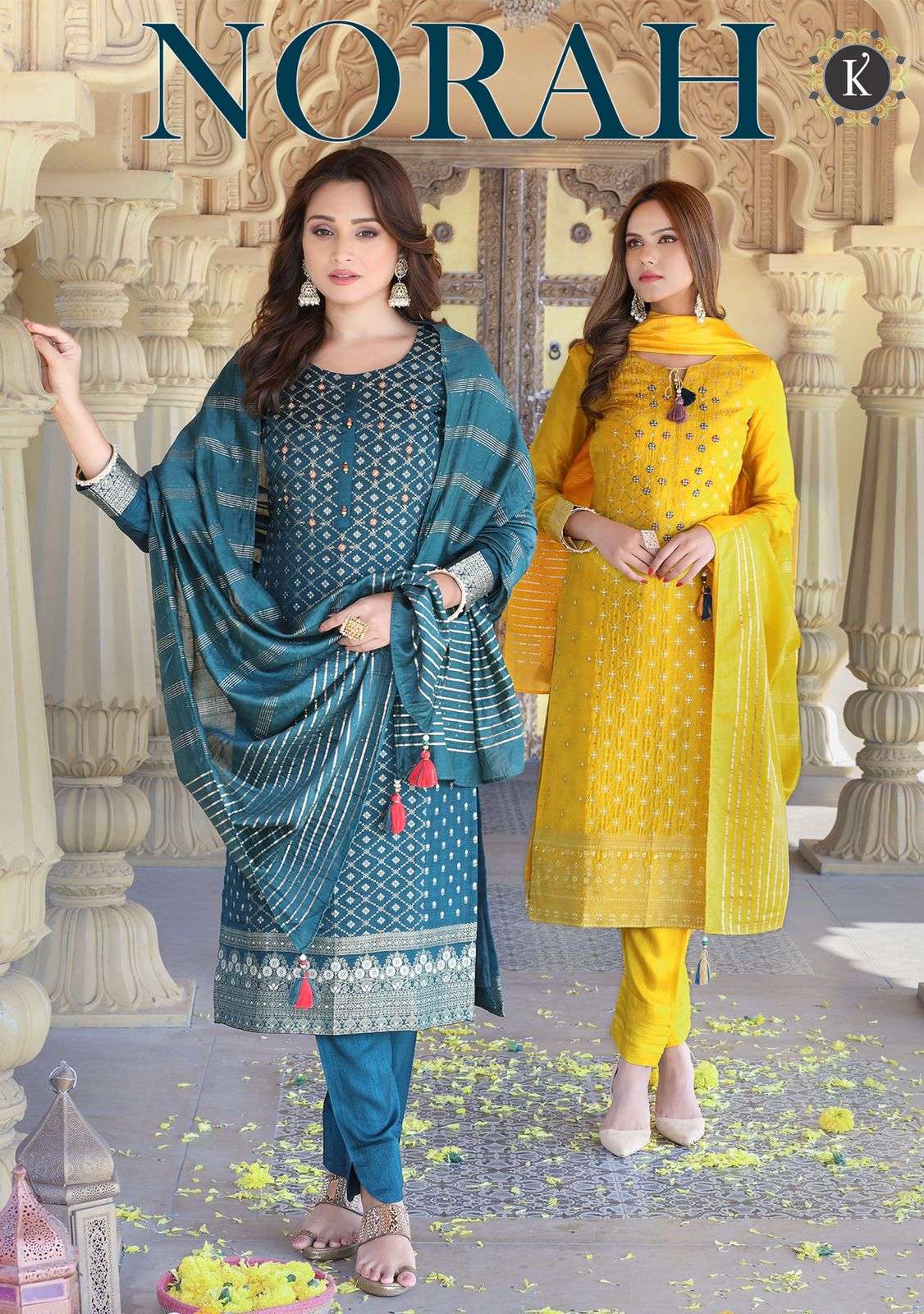 K FASHION NORAH PURE VISCOSE SILK SALWAR SUITS AT WHOLESALE ...