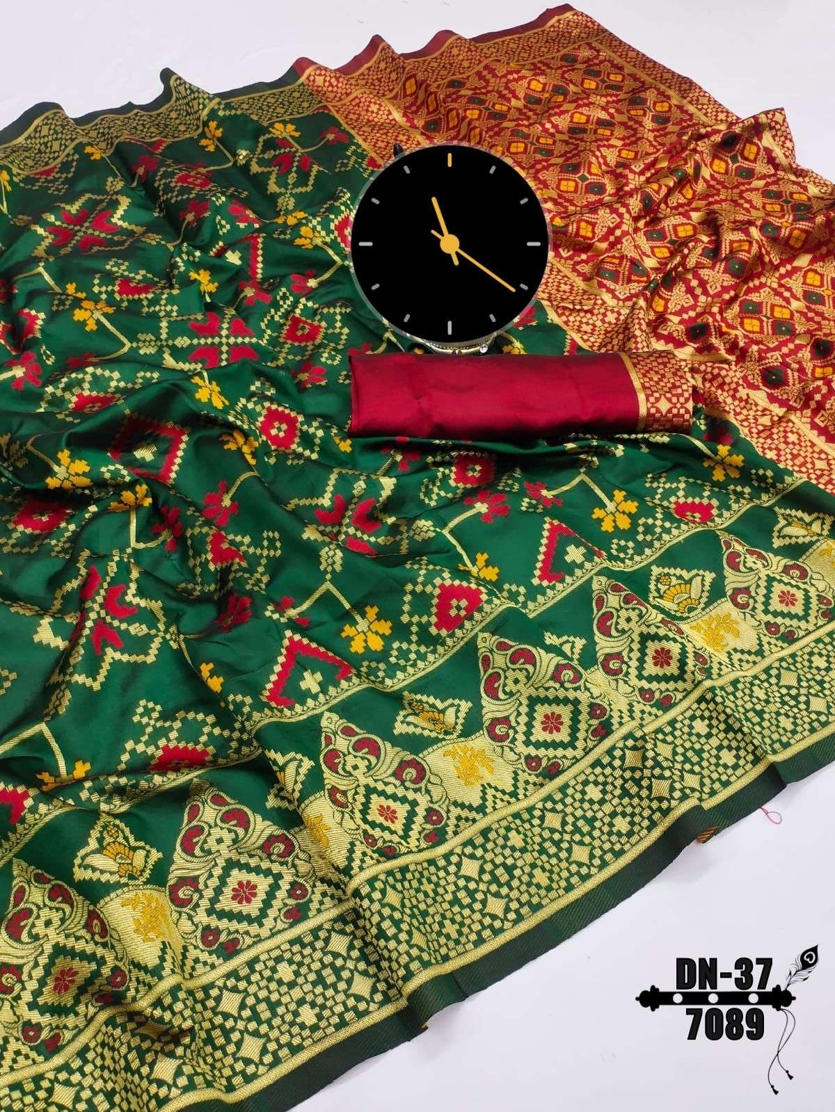 NEW COLLETION SOFT LICHI SILK SAREES AT WHOLESALE RATES