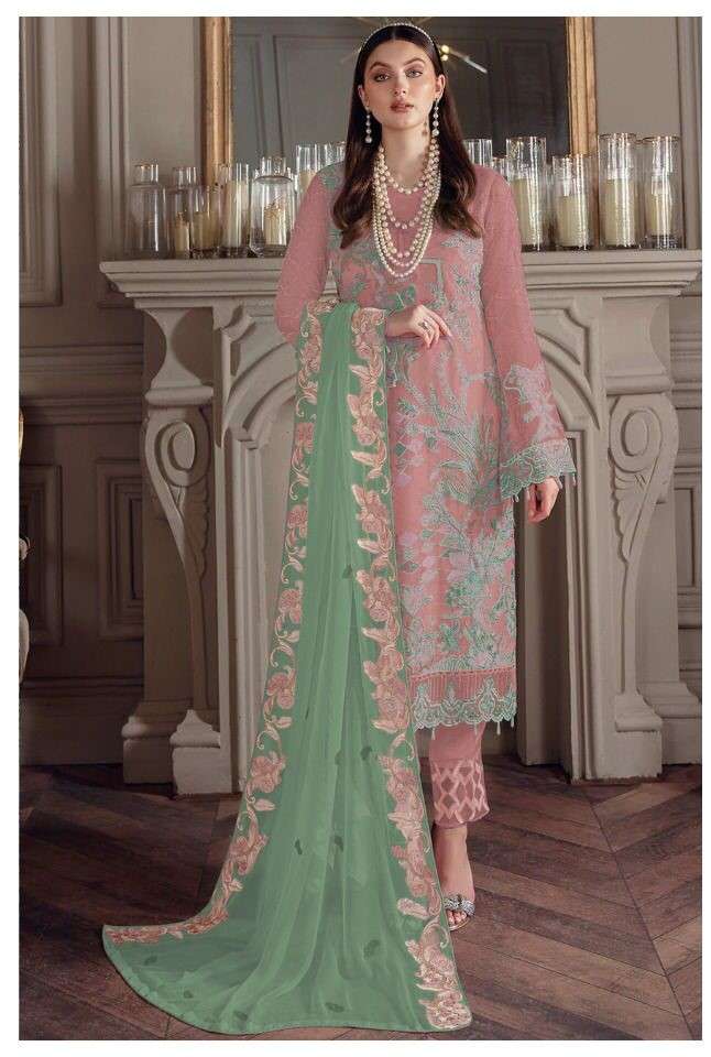 PC ZAARA VOL 10 PURE GEORGETTE SALWAR SUITS COLLECTION AT WH...