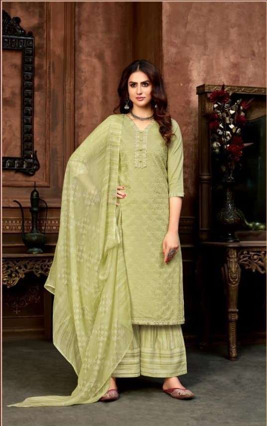 RIVAA SNEHI 02 PURE COTTON SALWAR SUITS COLLECTION AT WHOLES...
