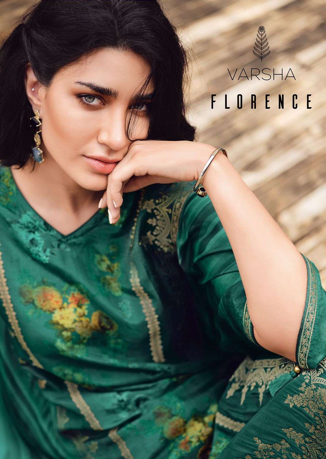 VARSHA FLORENCE PARTY WEAR VISCOSE SALWAR SUITS COLLECTION A...