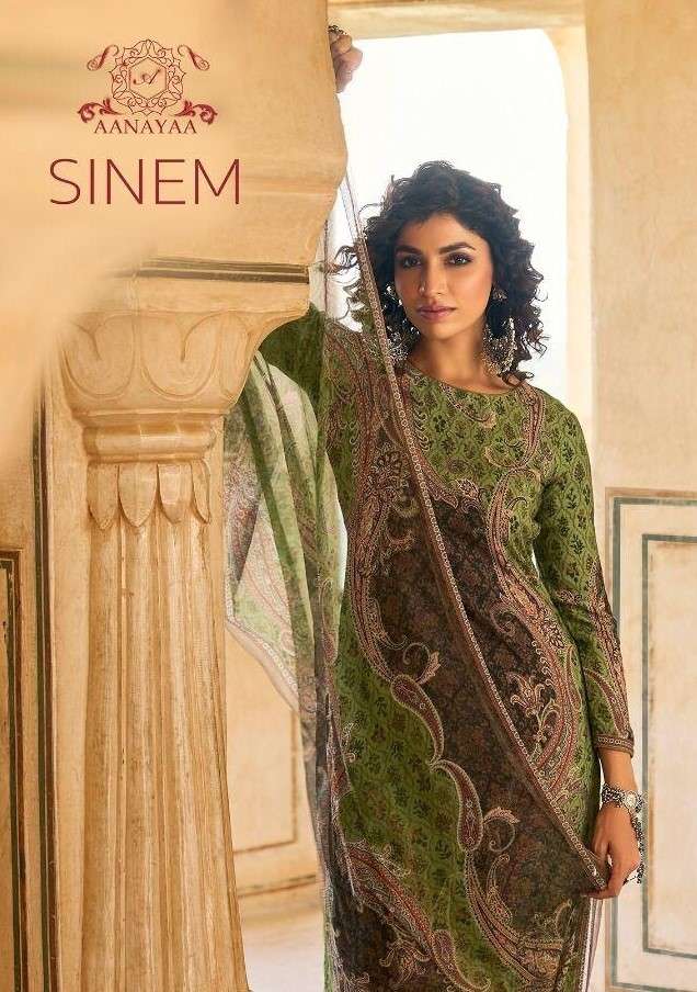 AANAYAA SINEM PURE RAYON EMBROIDERY SALWAR KAMEEZ AT WHOLESA...