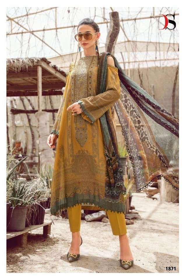 DEEPSY SUITS HIT MARIAB LAWN 22-4 COTTON SALWAR SUITS AT WHO...