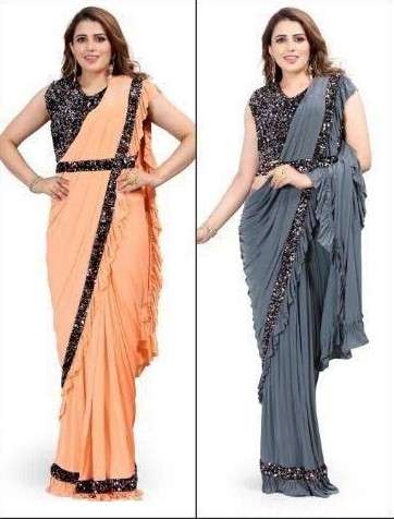 EXCLUSIVE IMPORTED LYCRA SAREE AT WHOLESALE PRICE