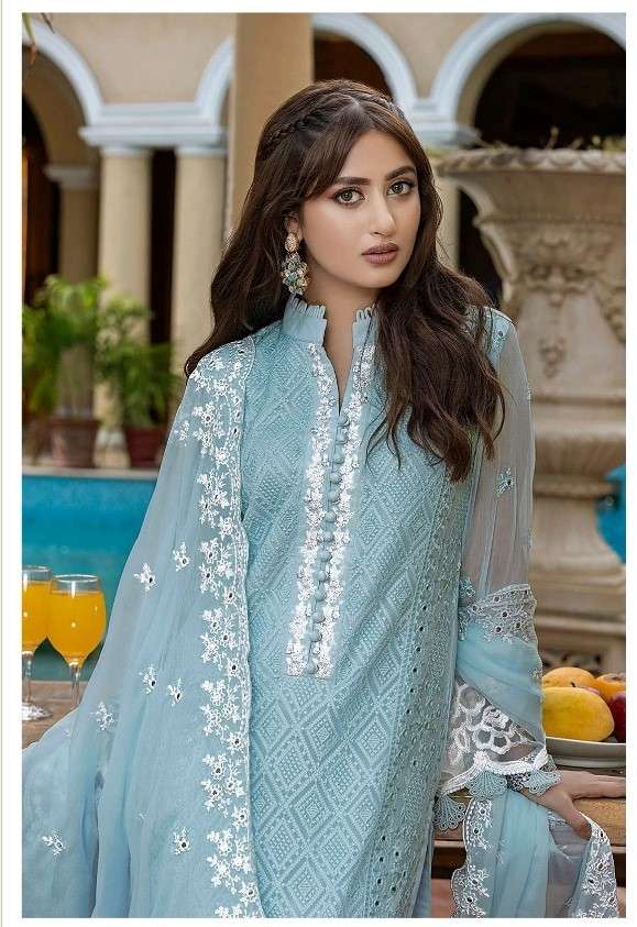 FEPIC ROSEMEEN 1234 GEORGETTE PAKISTANI SALWAR SUITS AT WHOL...