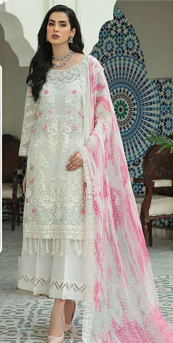 FEPIC ROSEMEEN 1502 GEORGETTE PAKISTANI SUITS AT WHOLESALE P...